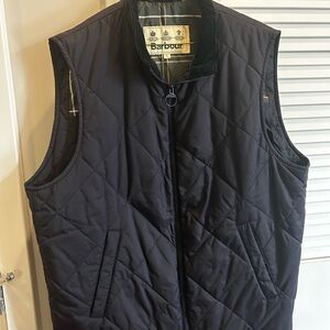 Barbour Men’s Navy Quilted Vest